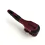 Shires EZI-GROOM Grip Bucket Brush in Burgundy